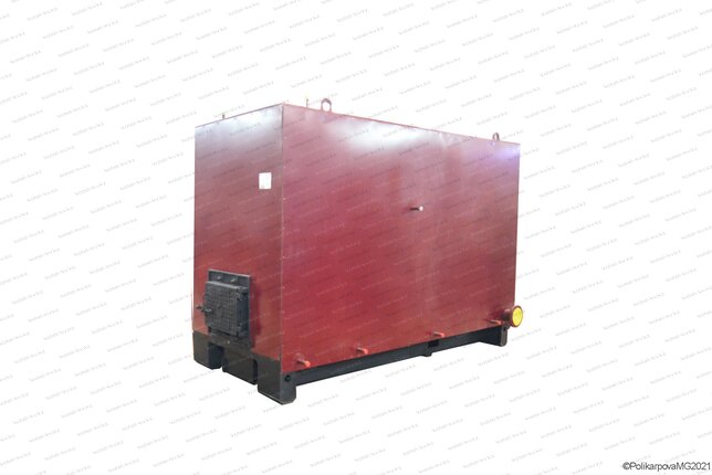 Твердотопливный котел 0.8 МВт водогрейный