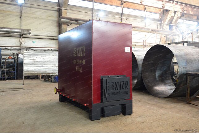 Угольный котел с золоуловителем 0.4 МВт