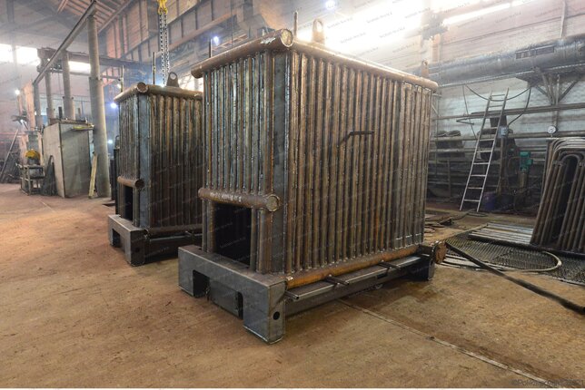 Угольный котел 800 кВт - изготовление