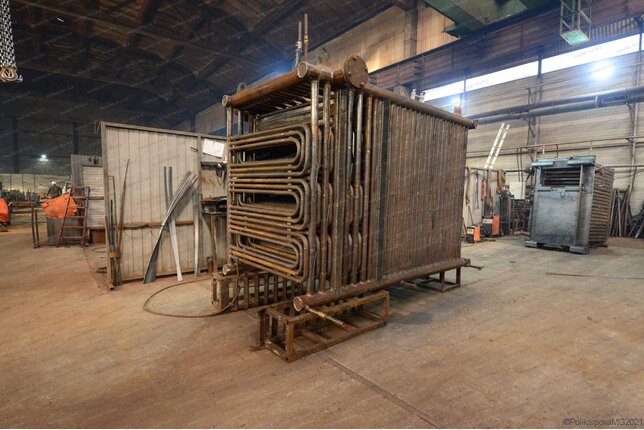 Котел 300 кВт на дровах - изготовление