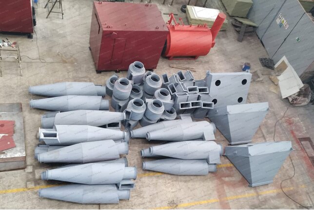 Производство промышленных циклонов ЦН 11 700 4СП