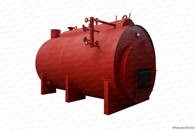 Парогенератор на твердом топливе 1500 кг 115 С