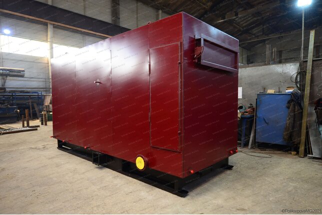 Котел на отходах лесопиления твердотопливный 0.35 МВт